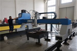 gantry tipo cnc plasma tranĉmaŝino